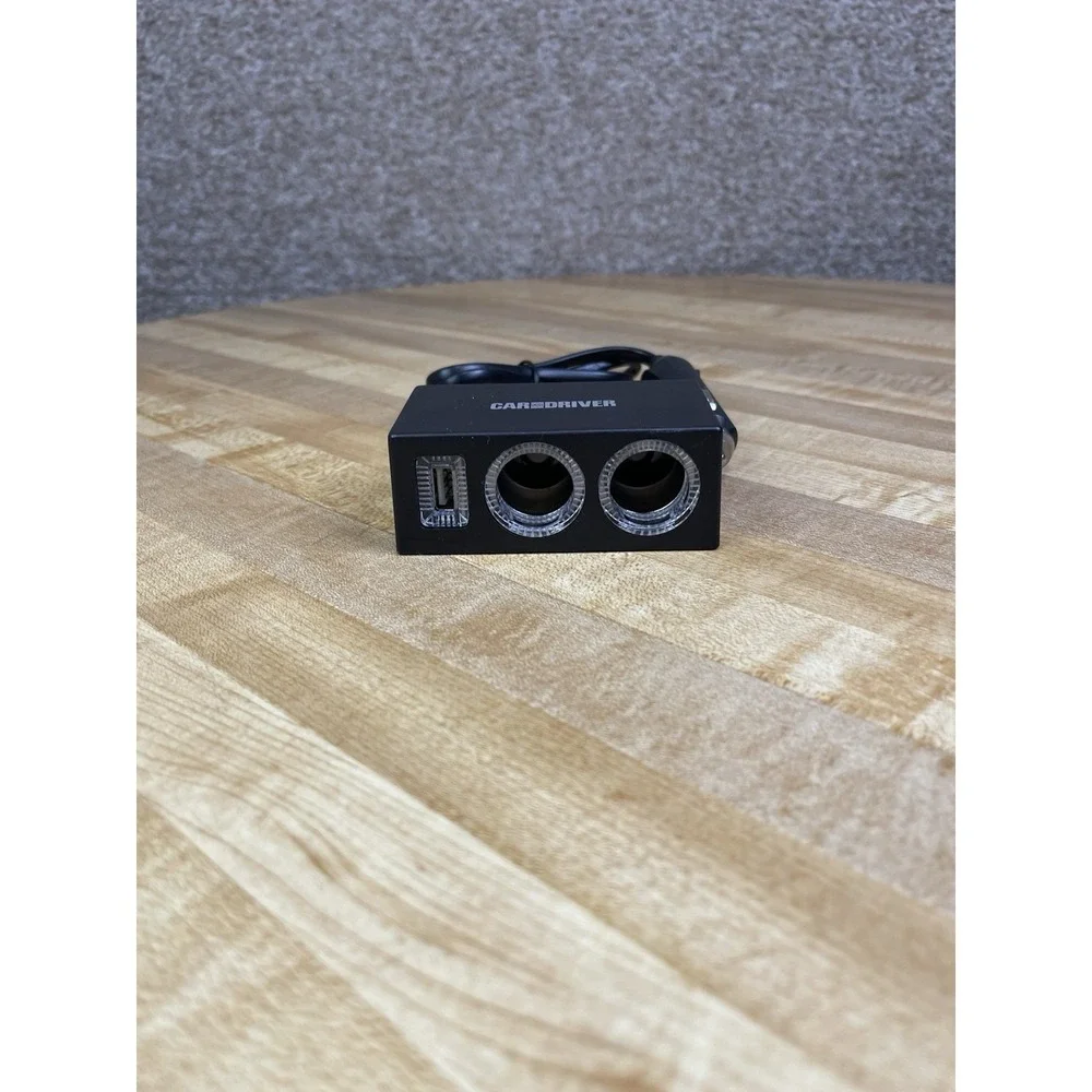 Car Power Adapter CarandDriver Input: 12-24V DC USB: 5V/1.5V Total Power 100w - Picture 3 of 4